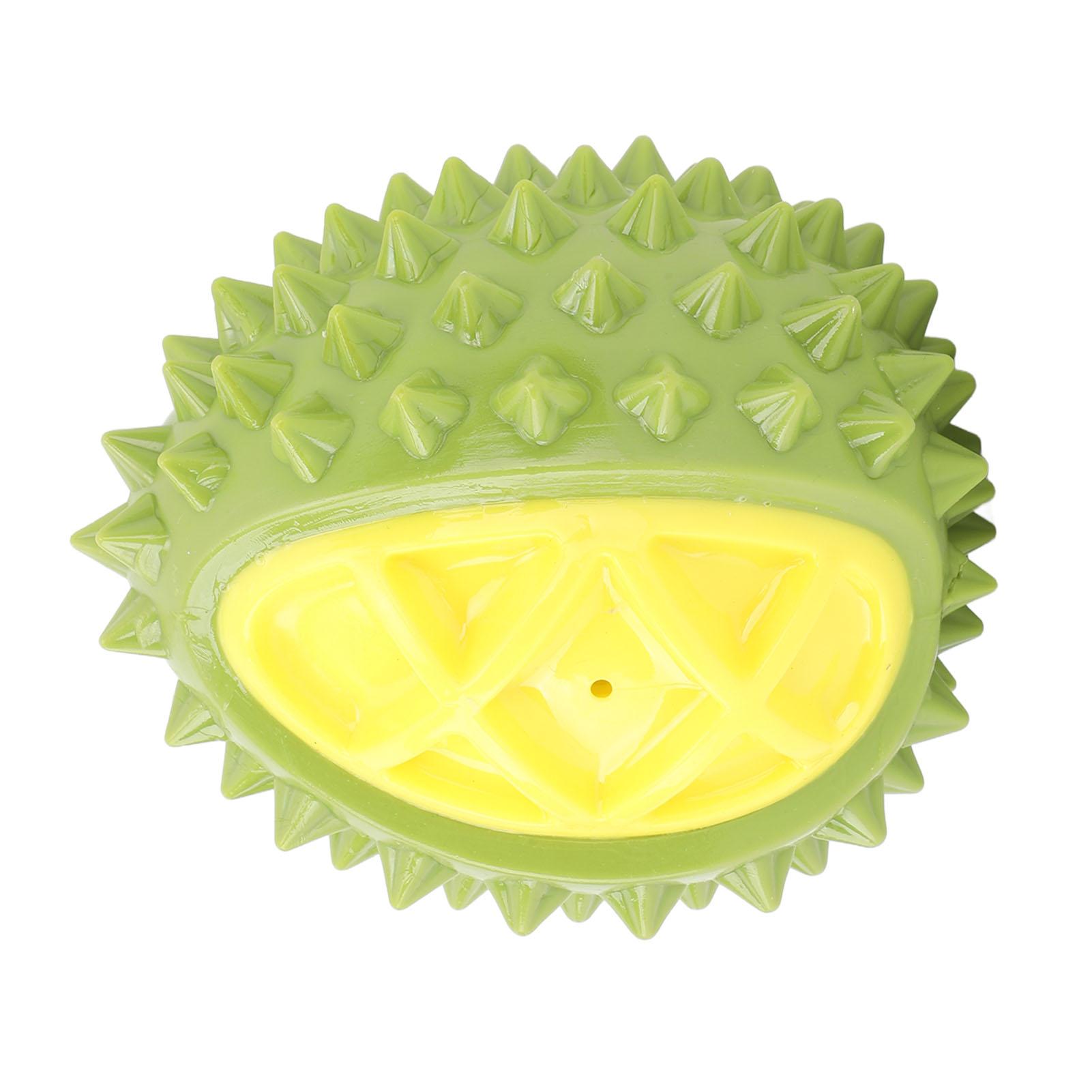 Durian Shaped Dog Toy Interactive Multi Functional Reduce Anxiety Sound Durian Dog Teething
Durian Shaped Dog Toy Interactive Multi Functional Reduce Anxiety Sound Durian Dog Teething