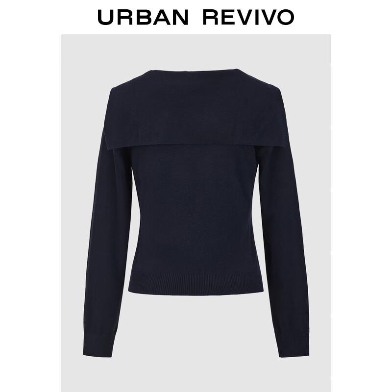 UR Women s Flowing Ribbon Sailor Collar Short Knit Sweater S
UR Women s Flowing Ribbon Sailor Collar Short Knit Sweater S