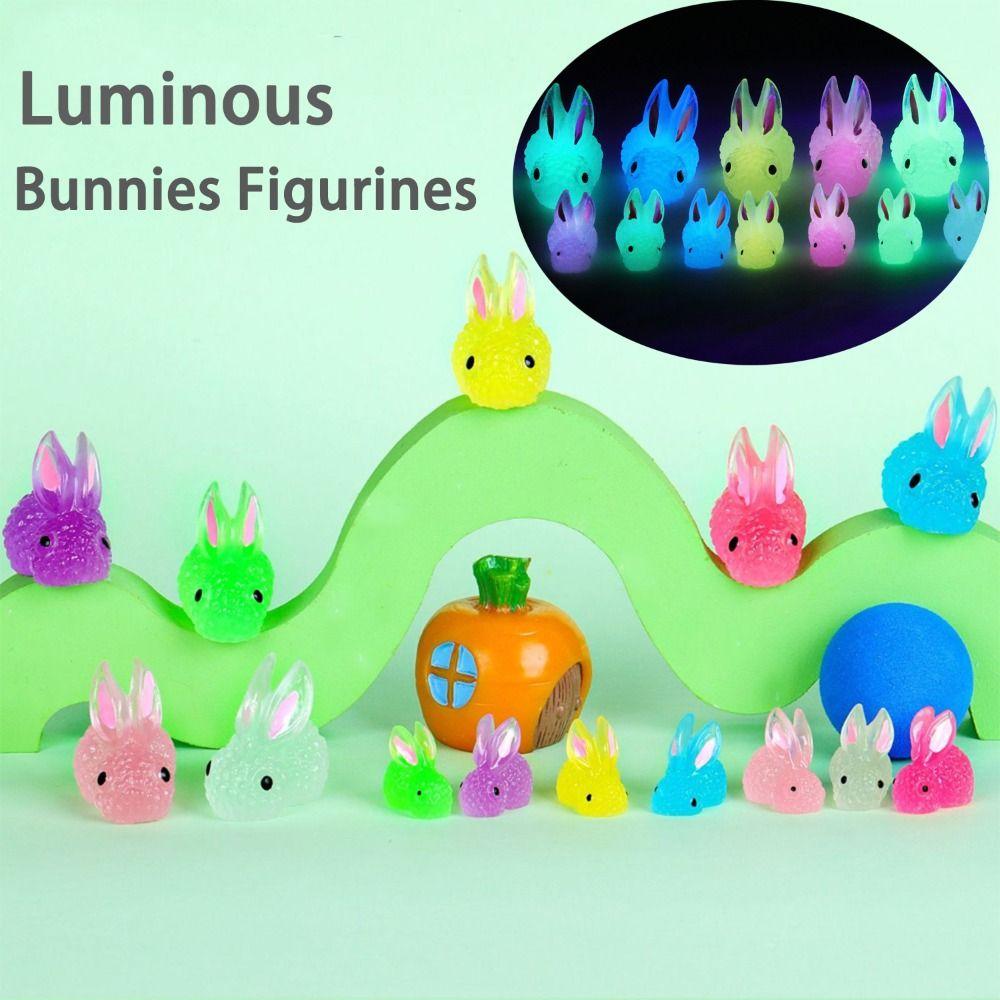 Cute Mini Rabbit Ornaments Glowing Fairy Garden Decoration New Luminous Bunnies Figurines
Cute Mini Rabbit Ornaments Glowing Fairy Garden Decoration New Luminous Bunnies Figurines