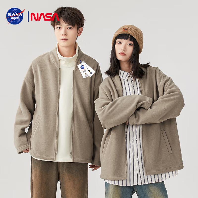 NASA GOOD Stand Collar Fleece Jacket L
NASA GOOD Stand Collar Fleece Jacket L