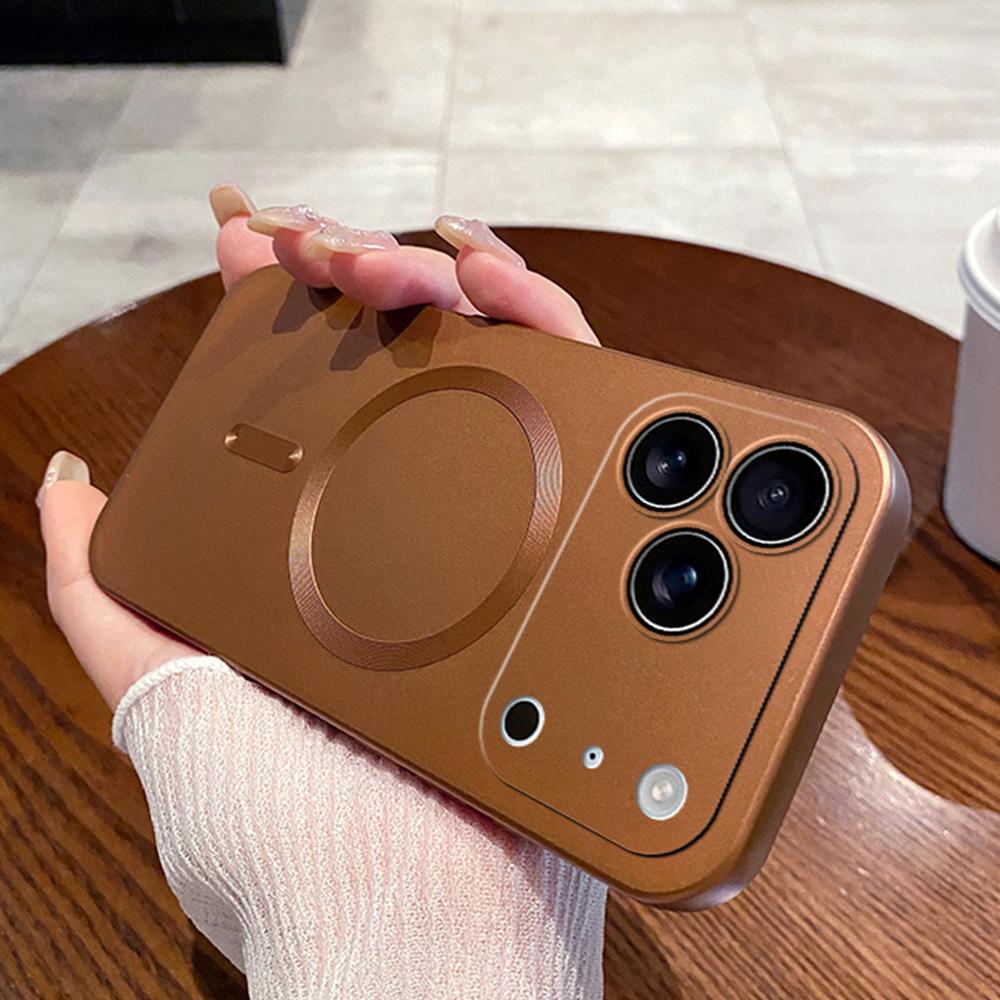Desert Gold metallic paint magnetic charging phone case for iPhone 17 16 15 14 13 12 11 Pro Max Air fine hole magsafe soft case iPhone 13
Desert Gold metallic paint magnetic charging phone case for iPhone 17 16 15 14 13 12 11 Pro Max Air fine hole magsafe soft case iPhone 13