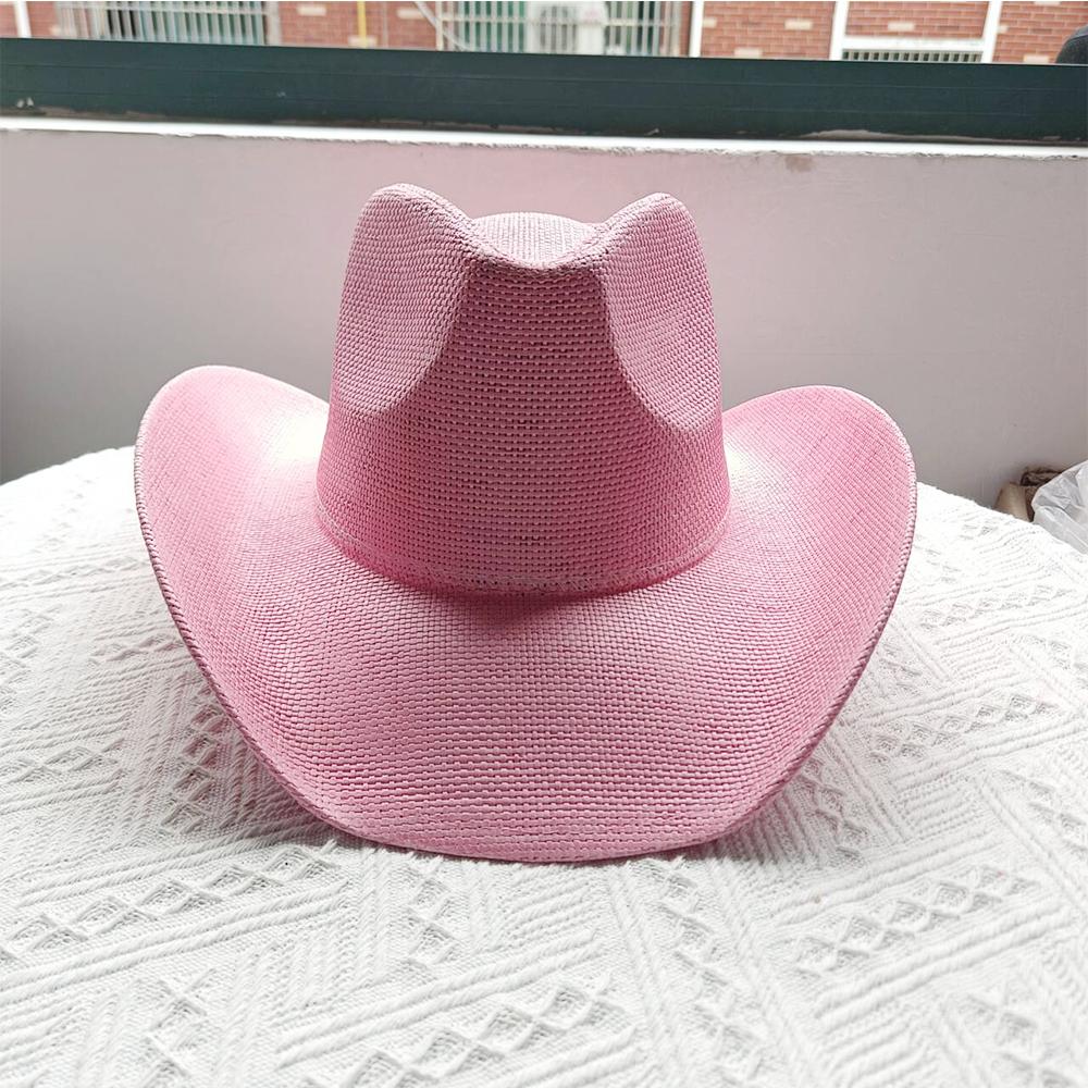 Cowboy Hat Summer Straw Hat 2026Unisex Cowboy Hat Blue Painted Jazzy Cowboy Straw Hat Wide Brim Hat Party Cowboy Hat S56-58cm
Cowboy Hat Summer Straw Hat 2026Unisex Cowboy Hat Blue Painted Jazzy Cowboy Straw Hat Wide Brim Hat Party Cowboy Hat S56-58cm