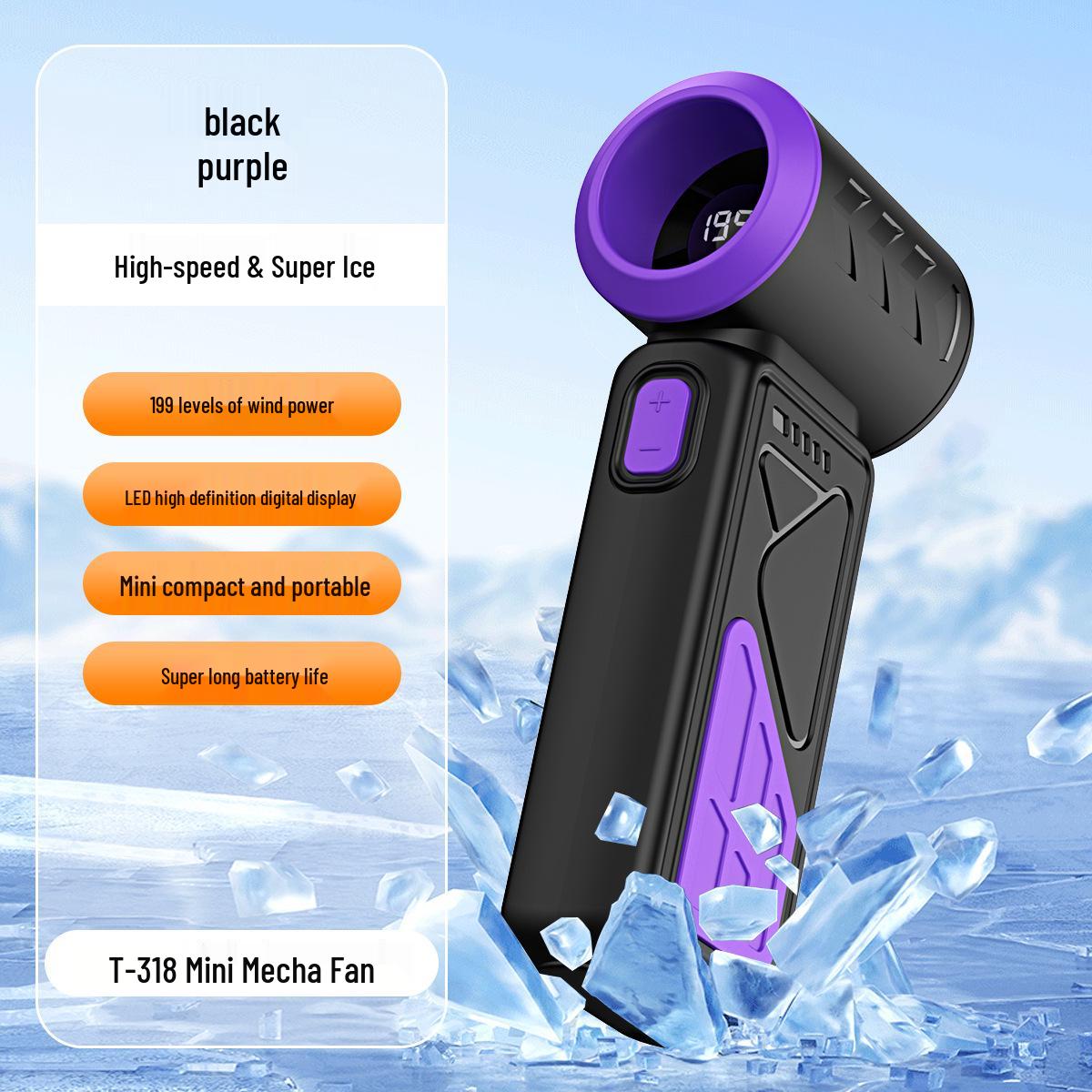 2026 Mini Portable High-Speed Cooling Fan with Long Battery Life & Digital Display 230g
2026 Mini Portable High-Speed Cooling Fan with Long Battery Life & Digital Display 230g