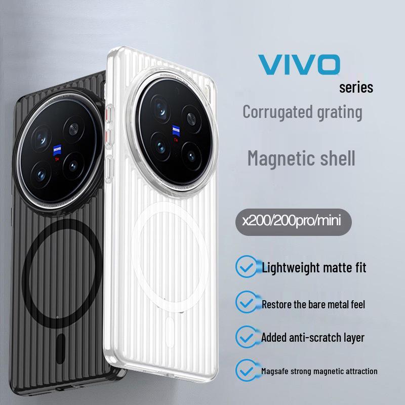 VIVO X200S Ultra Transparent Drop-Proof Frosted Magnetic Protective Phone Case X200 Pro Mini
VIVO X200S Ultra Transparent Drop-Proof Frosted Magnetic Protective Phone Case X200 Pro Mini