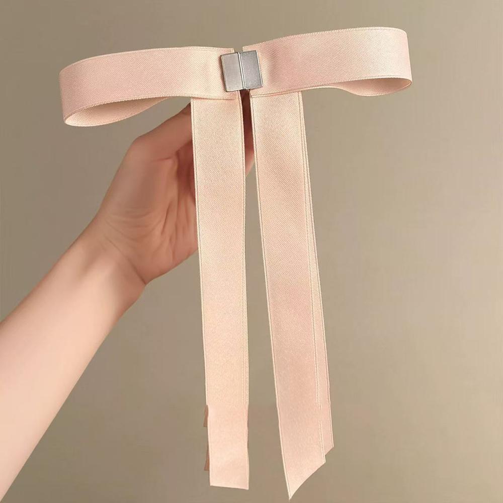 Magnetic Bow Hair Clip with Detachable Streamers — Sweet-Style Claw Clip for Women, Ideal for Half-Up Hairstyles Size fits all
Magnetic Bow Hair Clip with Detachable Streamers — Sweet-Style Claw Clip for Women, Ideal for Half-Up Hairstyles Size fits all