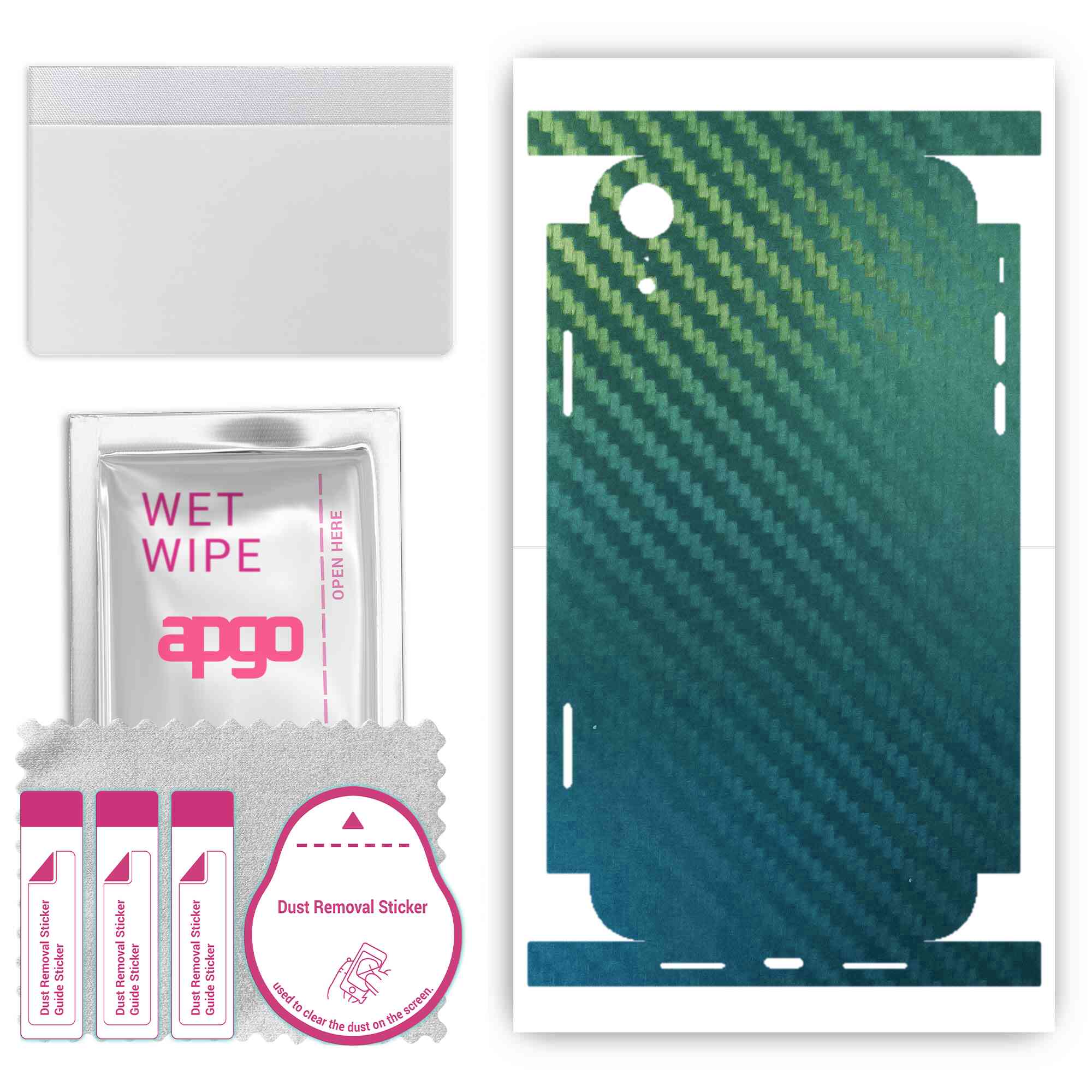 Apgo Protective Skin Sticker for the back+sides compatible with Apple iPhone XR, Full Wrap Film, Foil, Vinyl - Pattern Carbon Chameleon CAKA1
Apgo Protective Skin Sticker for the back+sides compatible with Apple iPhone XR, Full Wrap Film, Foil, Vinyl - Pattern Carbon Chameleon CAKA1