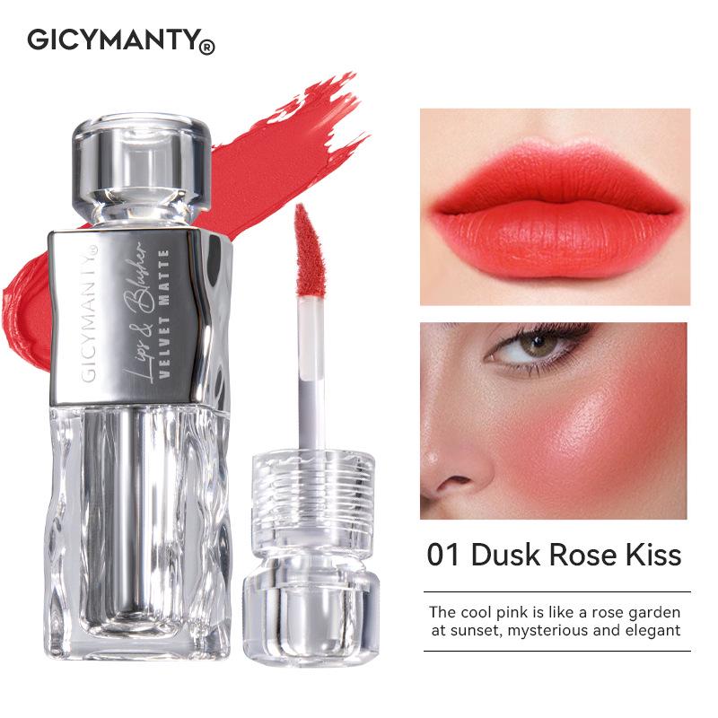 GICYMANTY Lip and Cheek Dual-Use Glaze: Moisturizing, Long-Lasting, Non-Staining, Mirror Finish Lip Gloss.
GICYMANTY Lip and Cheek Dual-Use Glaze: Moisturizing, Long-Lasting, Non-Staining, Mirror Finish Lip Gloss.