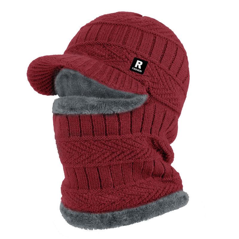 Men s Full-Face Knit Balaclava Hat & Mask Windproof Thermal Winter Beanie with Detachable Face Cover, Cycling, Skiing, Winter Hats for Men винний
Men s Full-Face Knit Balaclava Hat & Mask Windproof Thermal Winter Beanie with Detachable Face Cover, Cycling, Skiing, Winter Hats for Men винний