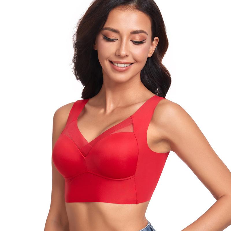 Тонкое нижнее белье для женщин с маленькой грудью не имеет следов, собирает и закрывает подгрудь, а интегрированный спортивный бюстгальтер покрывает грудь без стальной кольцевой поддержки. 6L
Тонкое нижнее белье для женщин с маленькой грудью не имеет следов, собирает и закрывает подгрудь, а интегрированный спортивный бюстгальтер покрывает грудь без стальной кольцевой поддержки. 6L