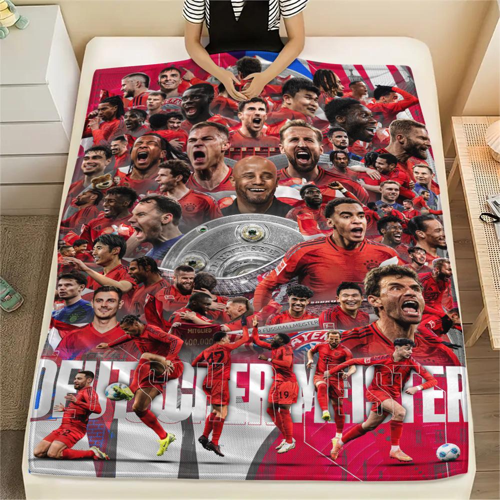 1pc Bayer 04 Leverkusen Print Flannel Blanket, High quality Comfortable for All Seasons, Home Decor, Warmth and Comfort, Perfect for Christmas Gifts11 80cm x 120cm
1pc Bayer 04 Leverkusen Print Flannel Blanket, High quality Comfortable for All Seasons, Home Decor, Warmth and Comfort, Perfect for Christmas Gifts11 80cm x 120cm