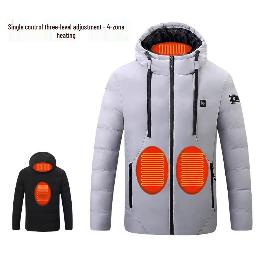 Smart Dual Control Eleven-Zone Heated Cotton Jacket for Men & Women - Warm, Casual, Hooded Electric Heating Coat 6XL
Smart Dual Control Eleven-Zone Heated Cotton Jacket for Men & Women - Warm, Casual, Hooded Electric Heating Coat 6XL