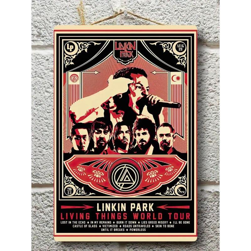 Металева табличка Linkin Park, Вінтажний постер гурту, Настінне мистецтво 30
Металева табличка Linkin Park, Вінтажний постер гурту, Настінне мистецтво 30