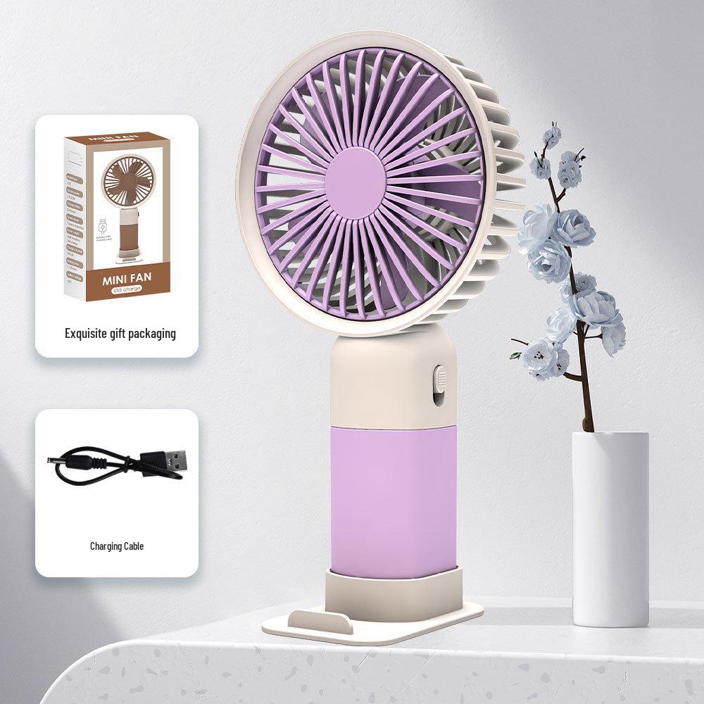 2024 USB Rechargeable Handheld Mini Fan & Phone Holder 16*8.3*6.2CM фіолетовий
2024 USB Rechargeable Handheld Mini Fan & Phone Holder 16*8.3*6.2CM фіолетовий