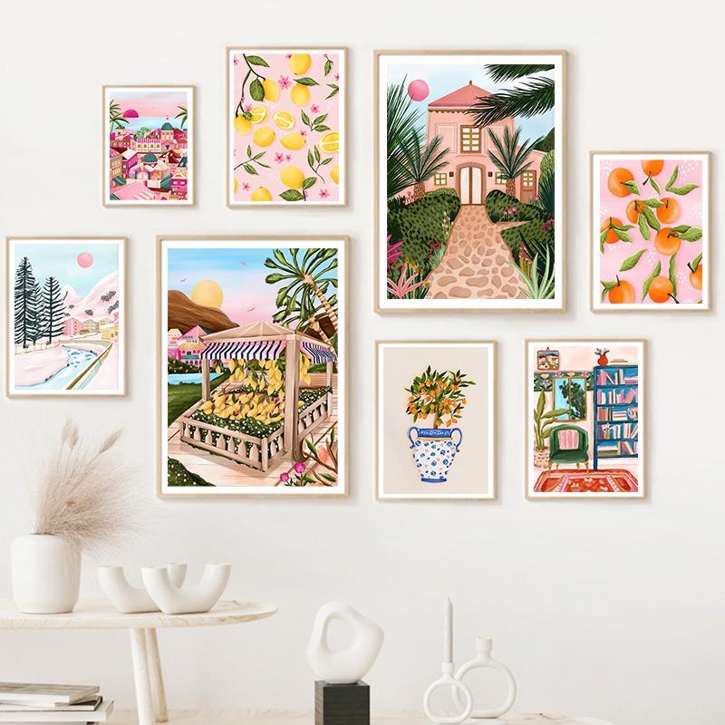 Colorful City Building Lemon Fruit Abstract Landscape Posters and Prints Wall Art Canvas Painting Pictures For Living Room Decor 21cm×30cm NoFrame
Colorful City Building Lemon Fruit Abstract Landscape Posters and Prints Wall Art Canvas Painting Pictures For Living Room Decor 21cm×30cm NoFrame