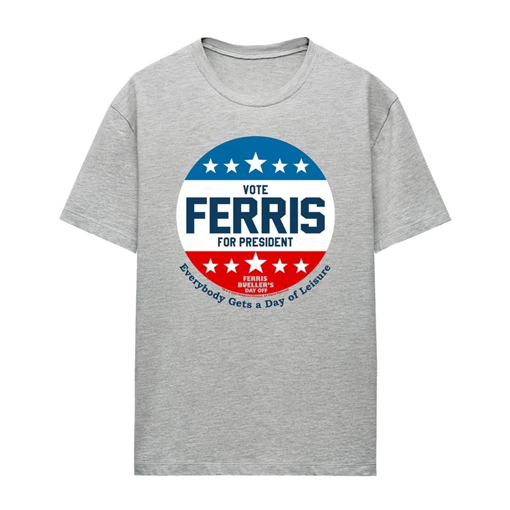 Ferris Bueller Vote Ferris For President Womens 100% Cotton T-shirt Mens Tees Top S-2XL, Athletic Heather S
Ferris Bueller Vote Ferris For President Womens 100% Cotton T-shirt Mens Tees Top S-2XL, Athletic Heather S