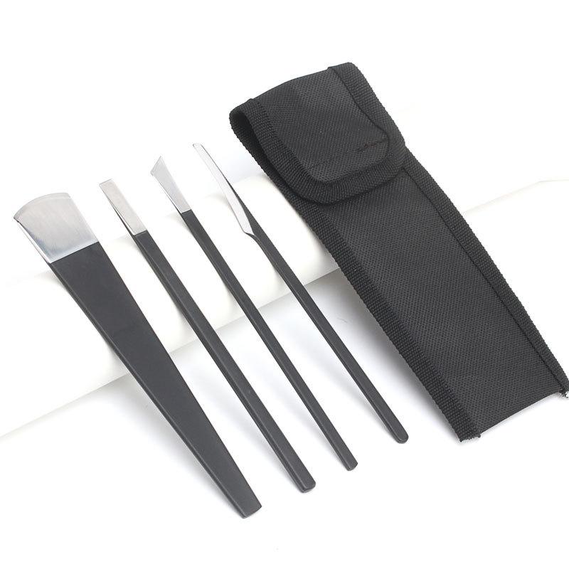 4Pcs/set High manganese steel pedicure tool, foot callus remover, dead skin removal scraper, foot care tool чёрный
4Pcs/set High manganese steel pedicure tool, foot callus remover, dead skin removal scraper, foot care tool чёрный