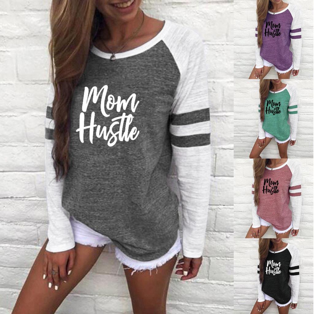 Женская модная свободная блузка с круглым вырезом и длинным рукавом, футболка
Женская модная свободная блузка с круглым вырезом и длинным рукавом, футболка