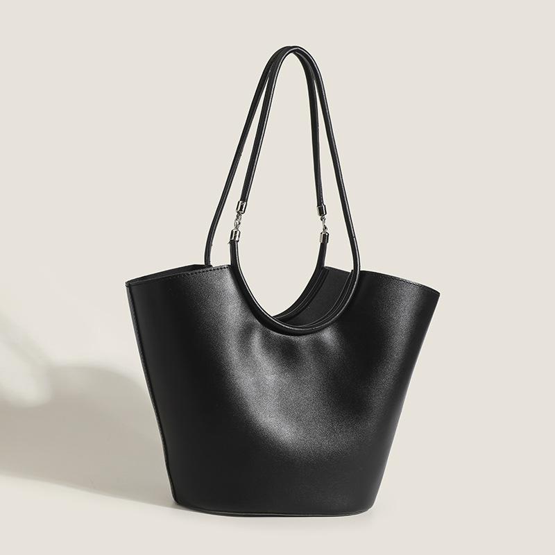 Новая женская сумка в стиле ретро на одно плечо под мышкой с нишевым дизайном, женская сумка-тоут большой вместимости с корзиной для переноски