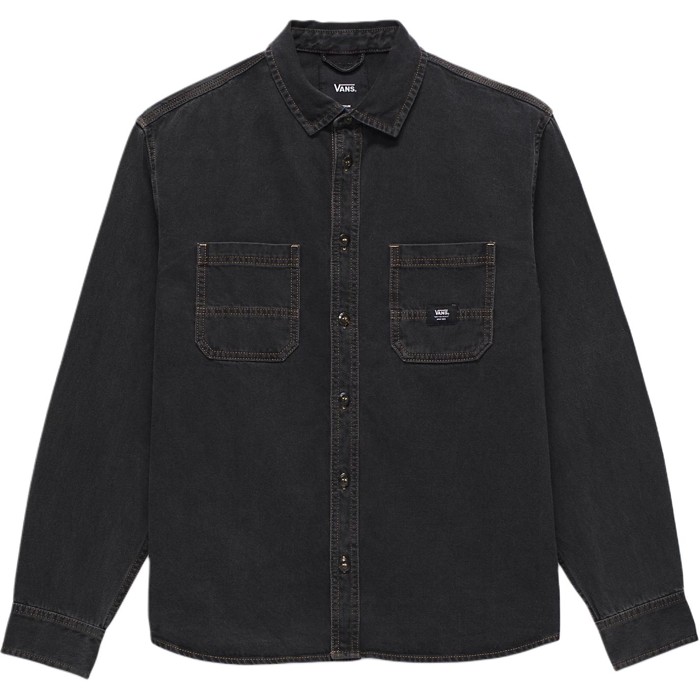 Vans Stevens Denim Long Sleeve Woven Shirt Solid Comfortable Multi-Pocket Long Sleeve Shirt Men shirts Black VN000HNTDAD XL
Vans Stevens Denim Long Sleeve Woven Shirt Solid Comfortable Multi-Pocket Long Sleeve Shirt Men shirts Black VN000HNTDAD XL