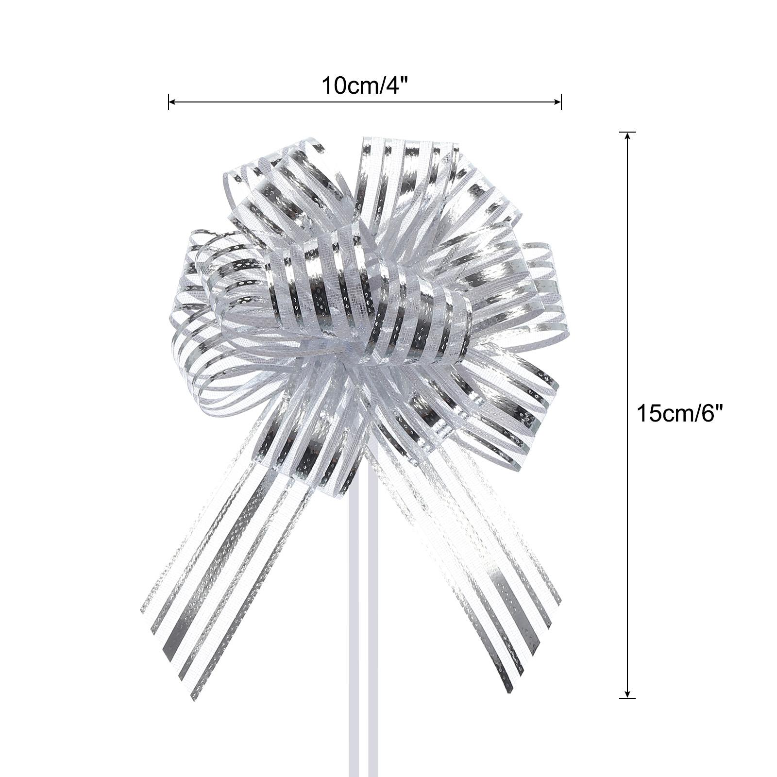 15 шт. 6-дюймовых больших бантиков-пул из органзы, металлические шифоновые ленты для подарочной упаковки, банты для свадебных подарков, корзин, Рождества серебряный
15 шт. 6-дюймовых больших бантиков-пул из органзы, металлические шифоновые ленты для подарочной упаковки, банты для свадебных подарков, корзин, Рождества серебряный