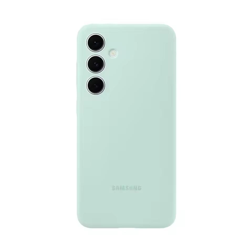Оригінальний силіконовий чохол Samsung для Samsung Galaxy S24 FE SM-A566B Шовковистий силіконовий захисний чохол для телефону світло-зелений колір
Оригінальний силіконовий чохол Samsung для Samsung Galaxy S24 FE SM-A566B Шовковистий силіконовий захисний чохол для телефону світло-зелений колір
