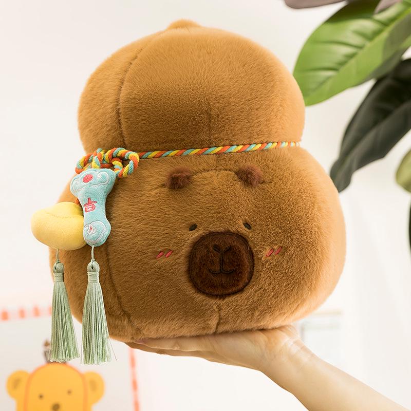 Capybara Treasure Plush Pillow - Fortune & Prosperity Doll for Backrest and Birthday Gifts 25cm (0.25kg) темно-коричневого
Capybara Treasure Plush Pillow - Fortune & Prosperity Doll for Backrest and Birthday Gifts 25cm (0.25kg) темно-коричневого