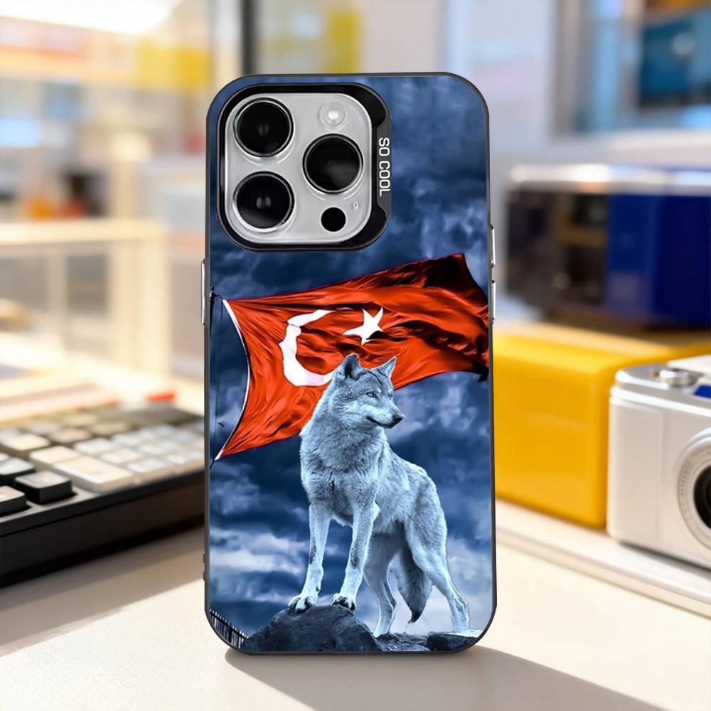 Turk Wolf Turkey Flag Cool Phone Case For iPhone 17,16,15,14,13,12,11,Pro,XS,Max,Plus,Mini,SE4,E IMD Matte Black iPhone12
Turk Wolf Turkey Flag Cool Phone Case For iPhone 17,16,15,14,13,12,11,Pro,XS,Max,Plus,Mini,SE4,E IMD Matte Black iPhone12