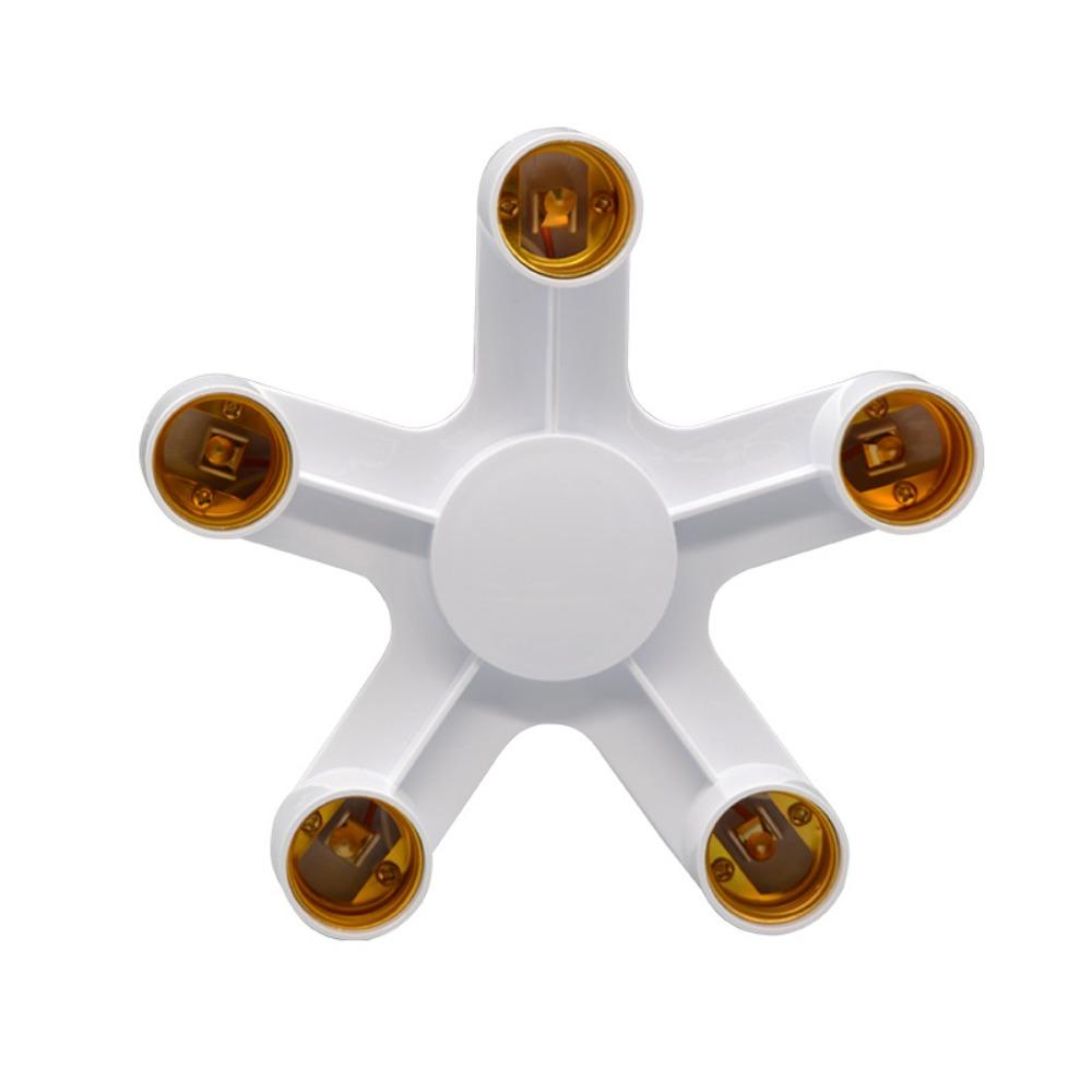 Plastic lamp head holder E27 Splitter Heads Branch Holder Living Room Bedroom Kitchen 1
Plastic lamp head holder E27 Splitter Heads Branch Holder Living Room Bedroom Kitchen 1