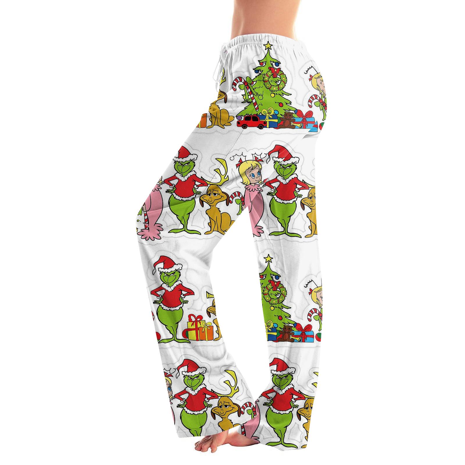 Womens Pajama Pants Sleepwear Casual Drawstring Elastic Waist Pants Comfy Straight Yoga Loose Trousers S білий
Womens Pajama Pants Sleepwear Casual Drawstring Elastic Waist Pants Comfy Straight Yoga Loose Trousers S білий