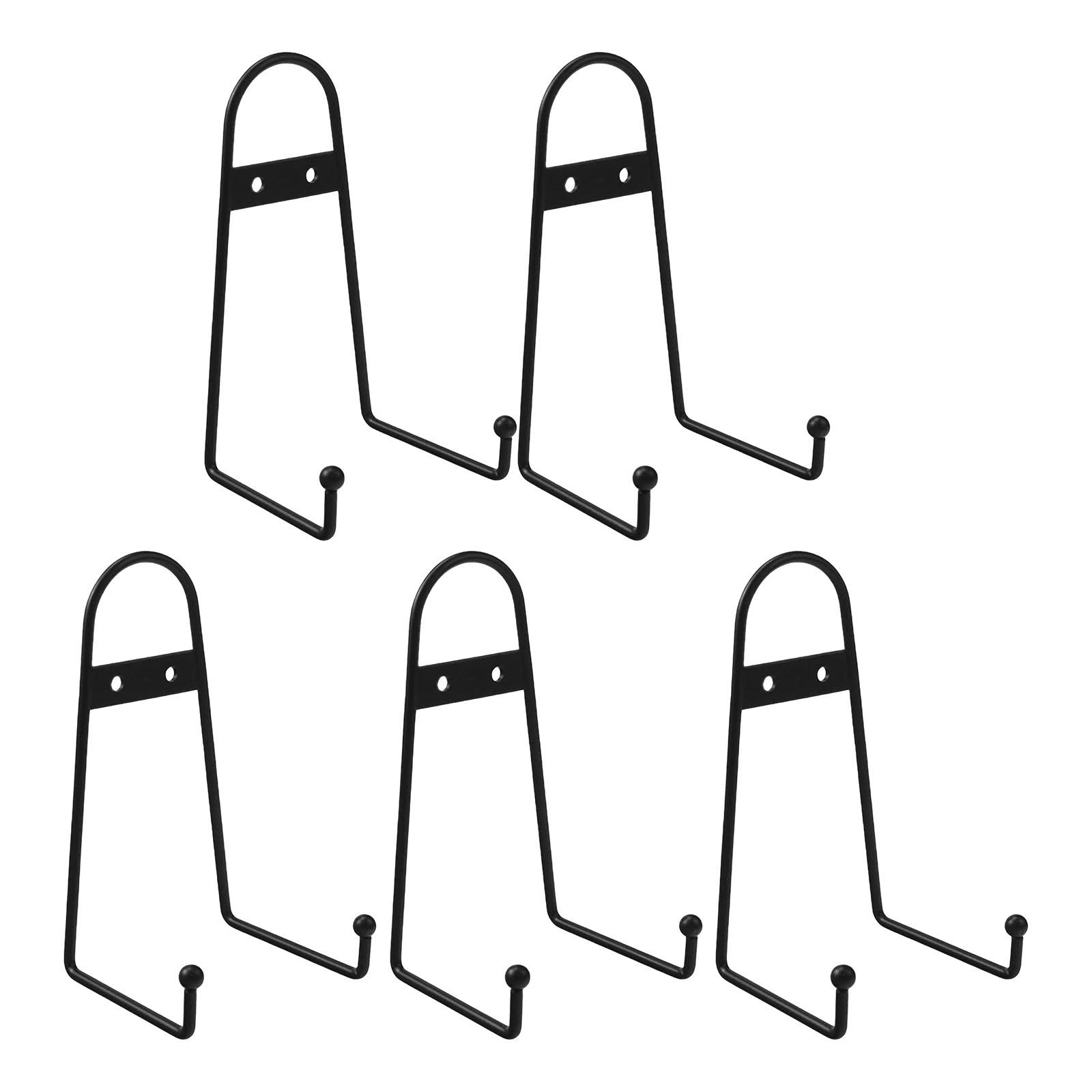 Набор из 5 больших черных металлических подставок для тарелок и произведений искусства, настенный мольберт, декоративная подставка-свиток, вешалка 6
Набор из 5 больших черных металлических подставок для тарелок и произведений искусства, настенный мольберт, декоративная подставка-свиток, вешалка 6