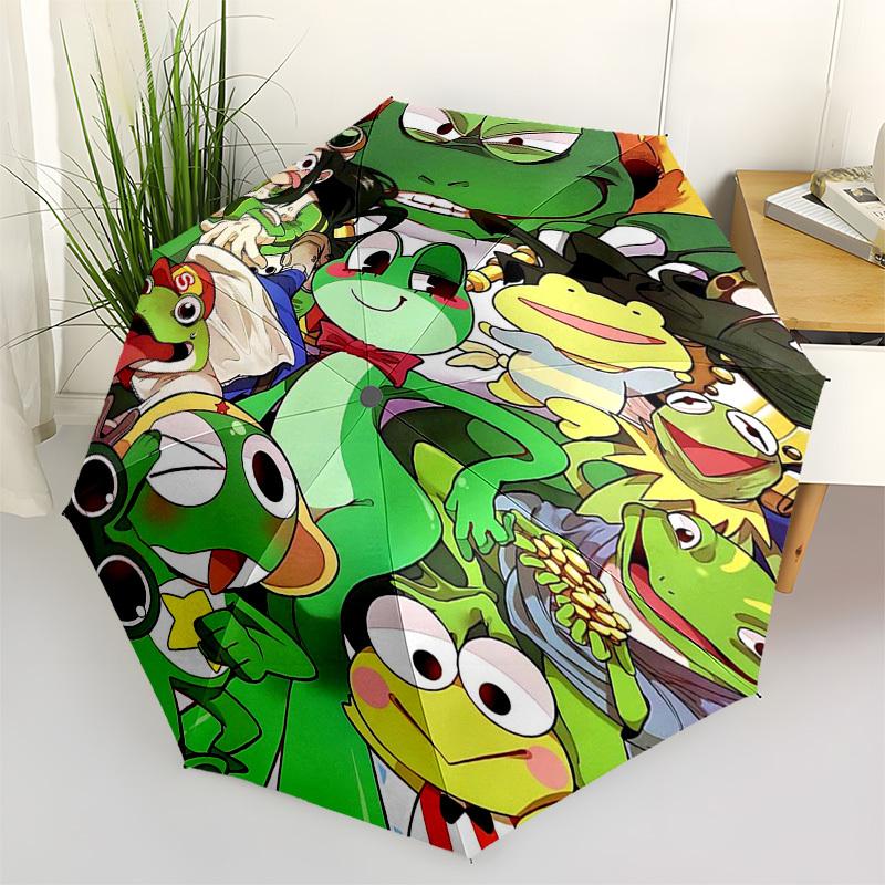 1pc Keroro Gunso Frog Outdoor Umbrella - Automatic Opening/Closing, Portable 3-Fold Design, 8-Rib Iron Frame, Perfect Gift for Fans, Travelers, Daily
1pc Keroro Gunso Frog Outdoor Umbrella - Automatic Opening/Closing, Portable 3-Fold Design, 8-Rib Iron Frame, Perfect Gift for Fans, Travelers, Daily