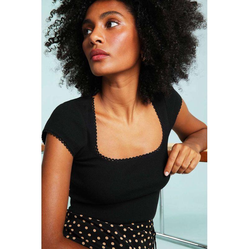 RR & II Короткий черный с низким вырезом лодочкой Экспортный французский Французский белый Футболка Топ Свитер Женский Black(In stock) XL
RR & II Короткий черный с низким вырезом лодочкой Экспортный французский Французский белый Футболка Топ Свитер Женский Black(In stock) XL