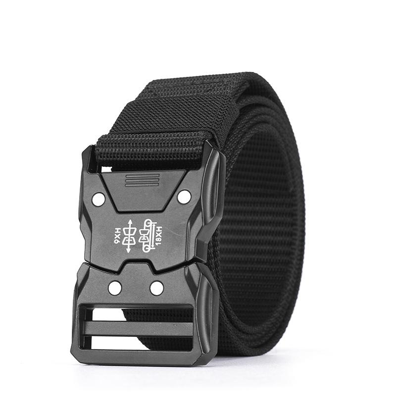 Men S Tactical Buckle Nylon Belt Cobra Outdoor Military Training Canvas Belt Sports Overalls Belt 125cm
Men S Tactical Buckle Nylon Belt Cobra Outdoor Military Training Canvas Belt Sports Overalls Belt 125cm