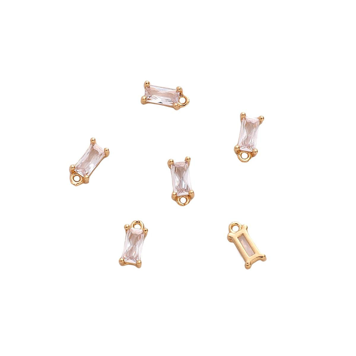 2 шт медный прямоугольный цветной циркониевый подвесной кулон для самостоятельного изготовления ювелирных изделий, аксессуары для рукоделия 4x8mm чистый
2 шт медный прямоугольный цветной циркониевый подвесной кулон для самостоятельного изготовления ювелирных изделий, аксессуары для рукоделия 4x8mm чистый