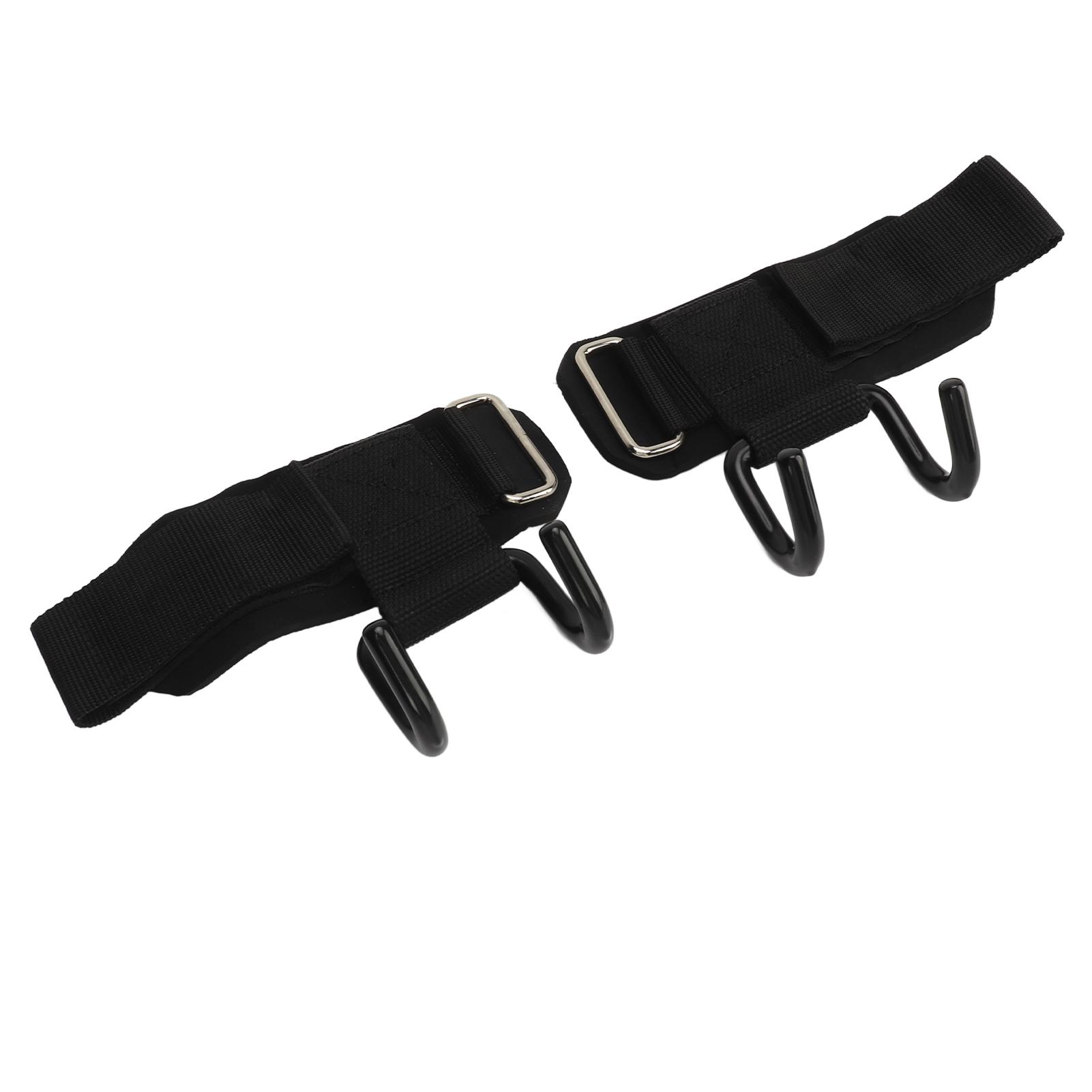 2pcs Weight Lifting Hook Heavy Duty Wrist Wraps Power Weight Lifting Training Gym Grips Straps Weightlifting Wrist Strap Black
2pcs Weight Lifting Hook Heavy Duty Wrist Wraps Power Weight Lifting Training Gym Grips Straps Weightlifting Wrist Strap Black