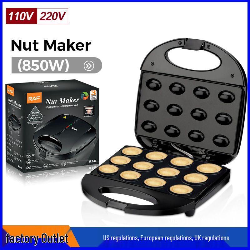 Multi-Voltage (110V/220V) Nut, Frying, Cake, Sandwich & Baking Machine EU Spec
Multi-Voltage (110V/220V) Nut, Frying, Cake, Sandwich & Baking Machine EU Spec