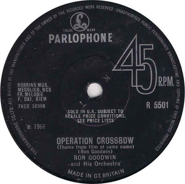 7inch Record RON GOODWIN HIS ORCHESTRA Trap R5501 Parlophone 1966 UK Soundtracks Musicals Used
7inch Record RON GOODWIN HIS ORCHESTRA Trap R5501 Parlophone 1966 UK Soundtracks Musicals Used