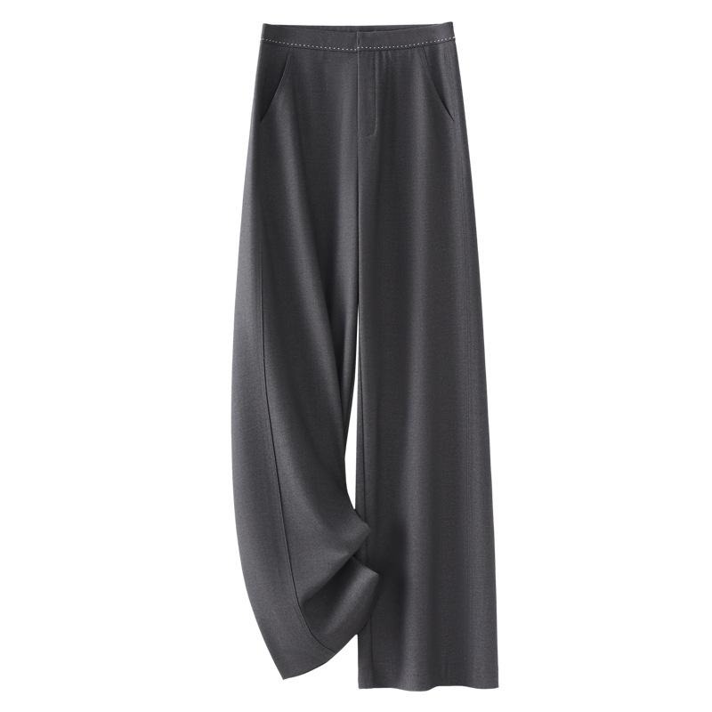 Women s Gray High-Waisted Drapey Wide-Leg Pants - Slimming Casual Suit for Spring/Autumn 2024 Medium
Women s Gray High-Waisted Drapey Wide-Leg Pants - Slimming Casual Suit for Spring/Autumn 2024 Medium