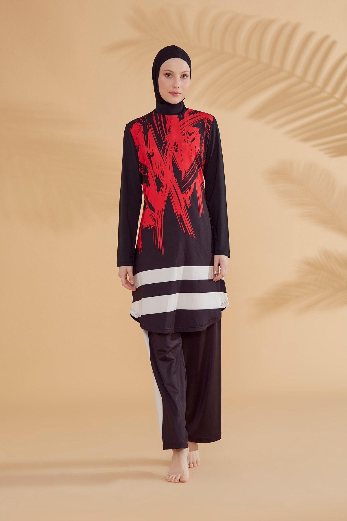 Жіночий мусульманський скромний ісламський повне покриття Burkini Beach Swimwear Costume Swimwear Hijab Beachwear Swimsuit XL
Жіночий мусульманський скромний ісламський повне покриття Burkini Beach Swimwear Costume Swimwear Hijab Beachwear Swimsuit XL