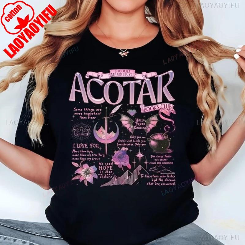 ACOTAR Book Club Shirt Proud Member of The Acotar Shirts Night Court Gift Velaris Valkyrie Tees Women Clothes Kawaii Clothes Top 4XL
ACOTAR Book Club Shirt Proud Member of The Acotar Shirts Night Court Gift Velaris Valkyrie Tees Women Clothes Kawaii Clothes Top 4XL
