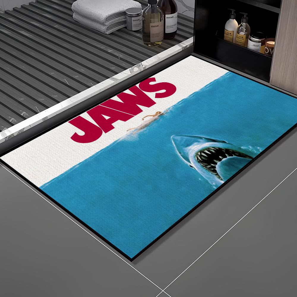 Door Mat Jaws For Movie Bathroom Decoration Room Decor Doormat Ocean Carpet Entrance Welcome Bath Kitchen Classic Rug SJR40x60CM
Door Mat Jaws For Movie Bathroom Decoration Room Decor Doormat Ocean Carpet Entrance Welcome Bath Kitchen Classic Rug SJR40x60CM