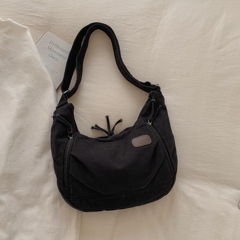 Stylish Crossbody Bag Women Vintage Canvas Hobo Shoulder Bag Casual Winter Fashi Comfortable and Versatile Texture Storage Bag
Stylish Crossbody Bag Women Vintage Canvas Hobo Shoulder Bag Casual Winter Fashi Comfortable and Versatile Texture Storage Bag
