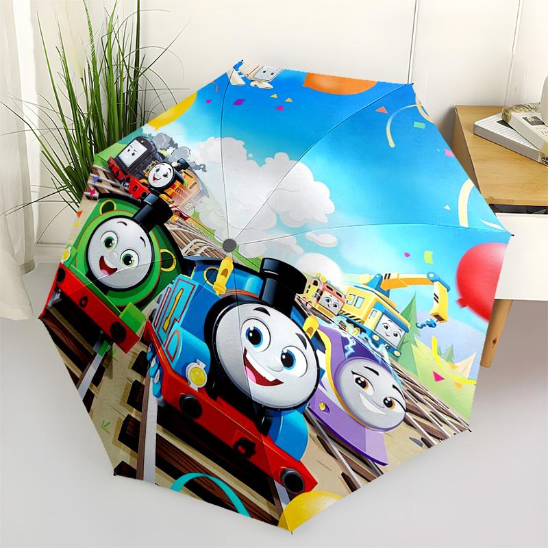 Trains, Celebration Themed Automatic Opening and Closing Umbrella, Compact Travel Umbrella, Lightweight and Portable, Suitable for Beach Com
Trains, Celebration Themed Automatic Opening and Closing Umbrella, Compact Travel Umbrella, Lightweight and Portable, Suitable for Beach Com