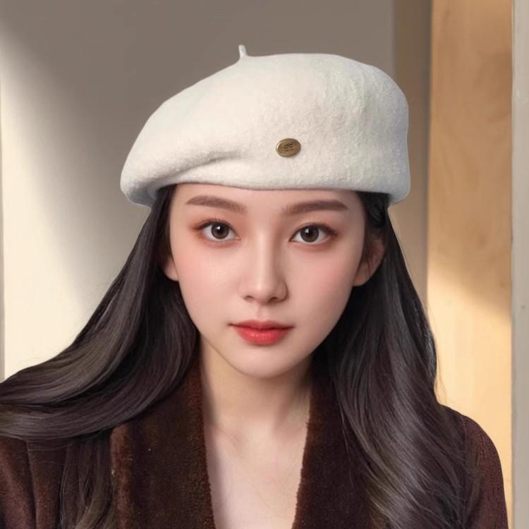 Французский ретро берет Женский осенне-зимний Новый шерстяной колпак-бутон Корейский стиль Стереотипный дизайн Шляпа художника M(56-58cm)
Французский ретро берет Женский осенне-зимний Новый шерстяной колпак-бутон Корейский стиль Стереотипный дизайн Шляпа художника M(56-58cm)