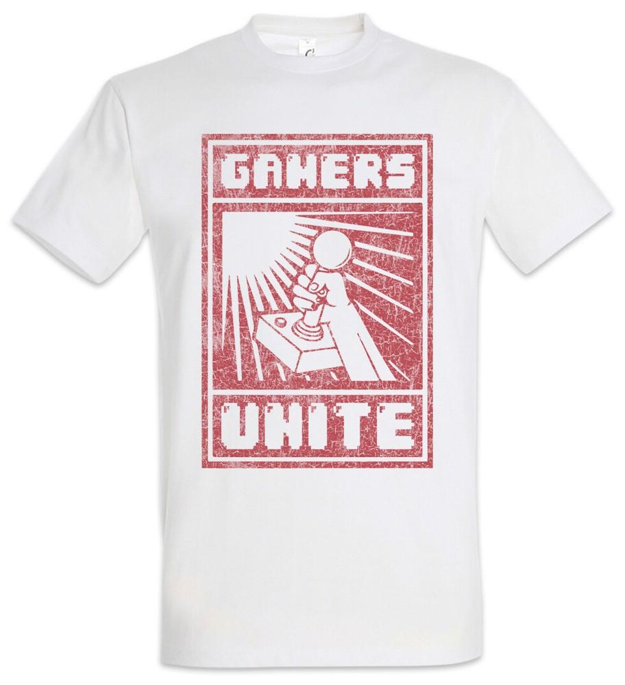 Gamers Unite T-Shirt Game Gaming Geek Nerd Controller Joystick Raised Fist S
Gamers Unite T-Shirt Game Gaming Geek Nerd Controller Joystick Raised Fist S