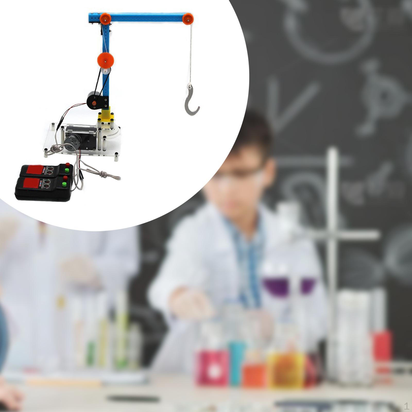 DIY Tower Crane Toy Hand Assembled Technology Small Production Teaching Device Multiuse Science
DIY Tower Crane Toy Hand Assembled Technology Small Production Teaching Device Multiuse Science