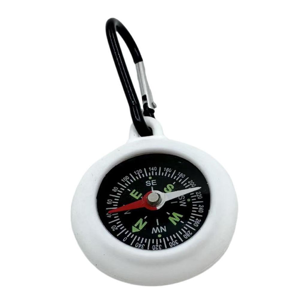 Outdoor Hiking Adventure Compass with Silicone Case and Carabiner Quick-Clip Portable Navigation Tool білий
Outdoor Hiking Adventure Compass with Silicone Case and Carabiner Quick-Clip Portable Navigation Tool білий