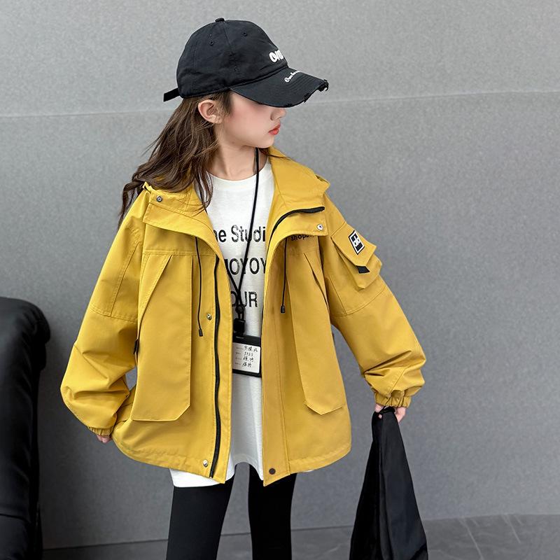 Девичья ветрозащитная водонепроницаемая куртка-ветровка на флисовой подкладке для осени и зимы 120 cm
Девичья ветрозащитная водонепроницаемая куртка-ветровка на флисовой подкладке для осени и зимы 120 cm