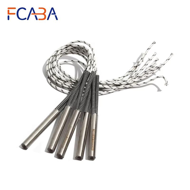 FCABA 5PCS 8mm 140~160mm 316 Stainless Steel Single Head Dual Heating Tube Cartridge Heater Cylindrical 450W/470W/500W/520W 450W 8x140mm(DxL)
FCABA 5PCS 8mm 140~160mm 316 Stainless Steel Single Head Dual Heating Tube Cartridge Heater Cylindrical 450W/470W/500W/520W 450W 8x140mm(DxL)