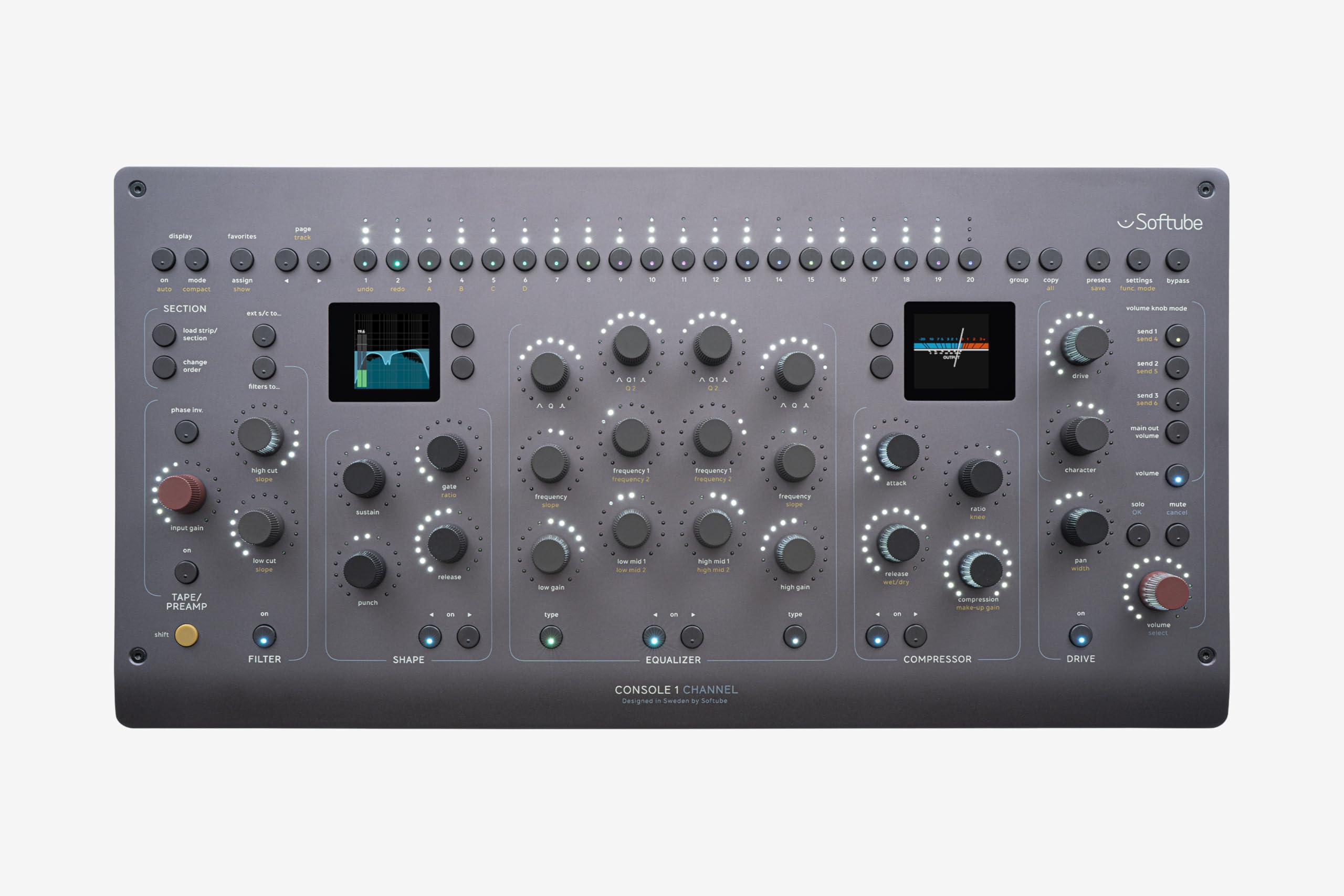 Softube Hybrid Mixing Ecosystem Console 1 Channel MkIII 
Softube Hybrid Mixing Ecosystem Console 1 Channel MkIII